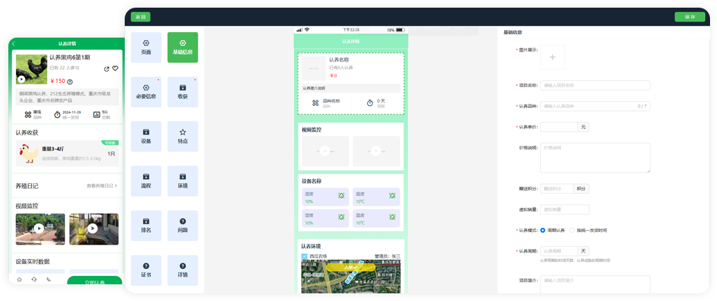 详情自定义